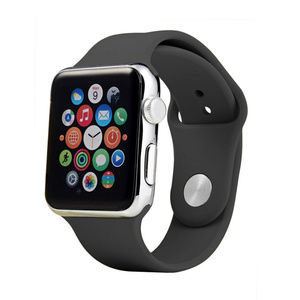 New Apple Watch Silicone Band Dark Grey